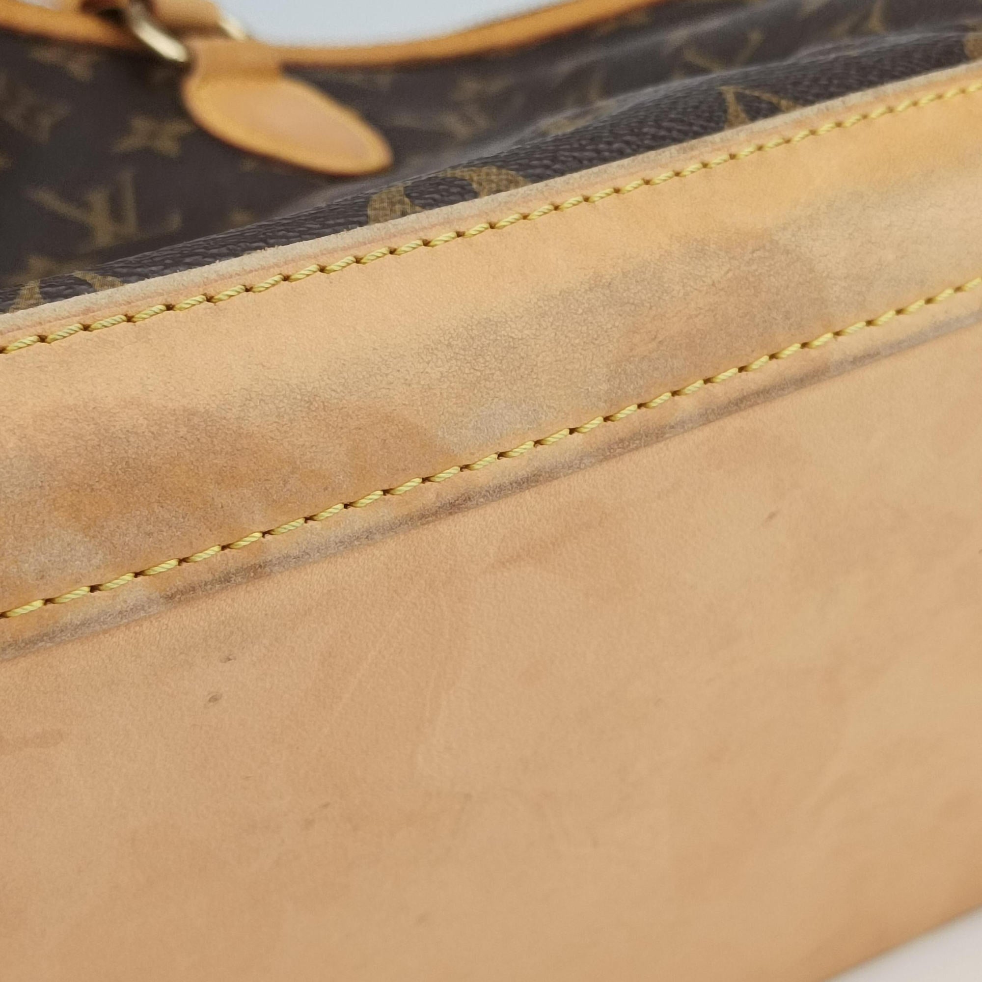 Pre-owned Louis Vuitton Lockit Horizontal Brown Monogram Canvas M40104 handbag | stylenewstar