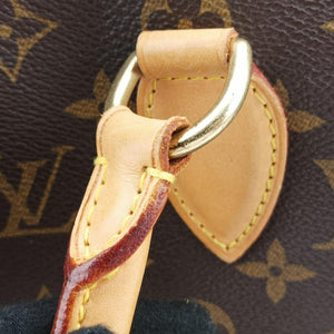 Pre-owned Louis Vuitton Lockit Horizontal Brown Monogram Canvas M40104 handbag | stylenewstar