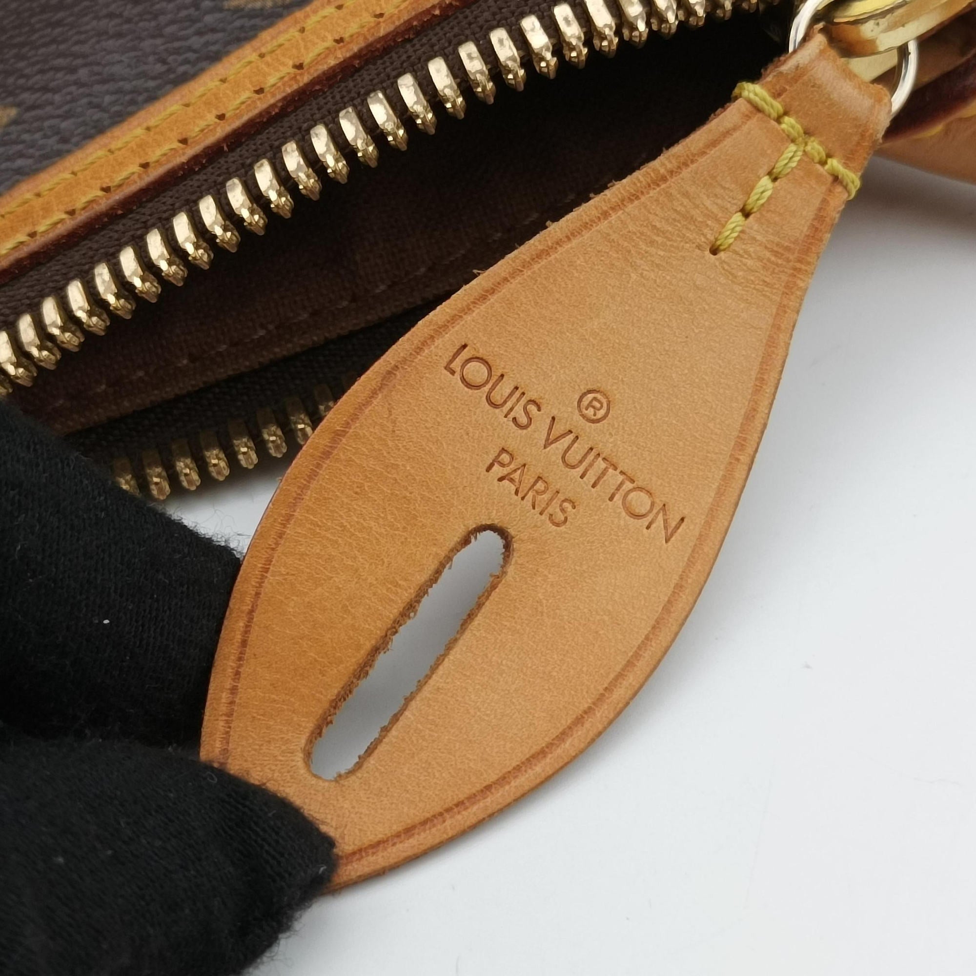 Pre-owned Louis Vuitton Lockit Horizontal Brown Monogram Canvas M40104 handbag | stylenewstar