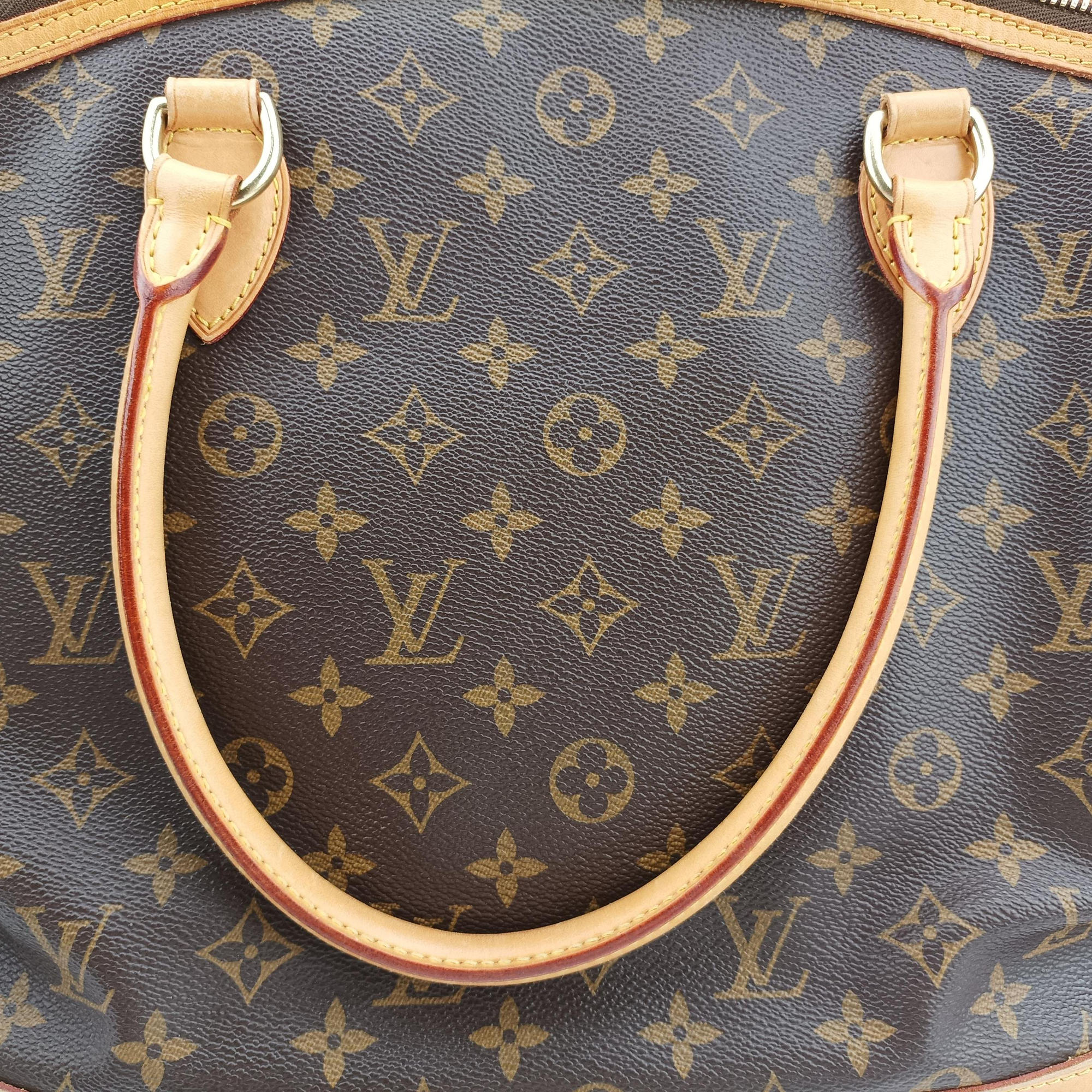 Pre-owned Louis Vuitton Lockit Horizontal Brown Monogram Canvas M40104 handbag | stylenewstar