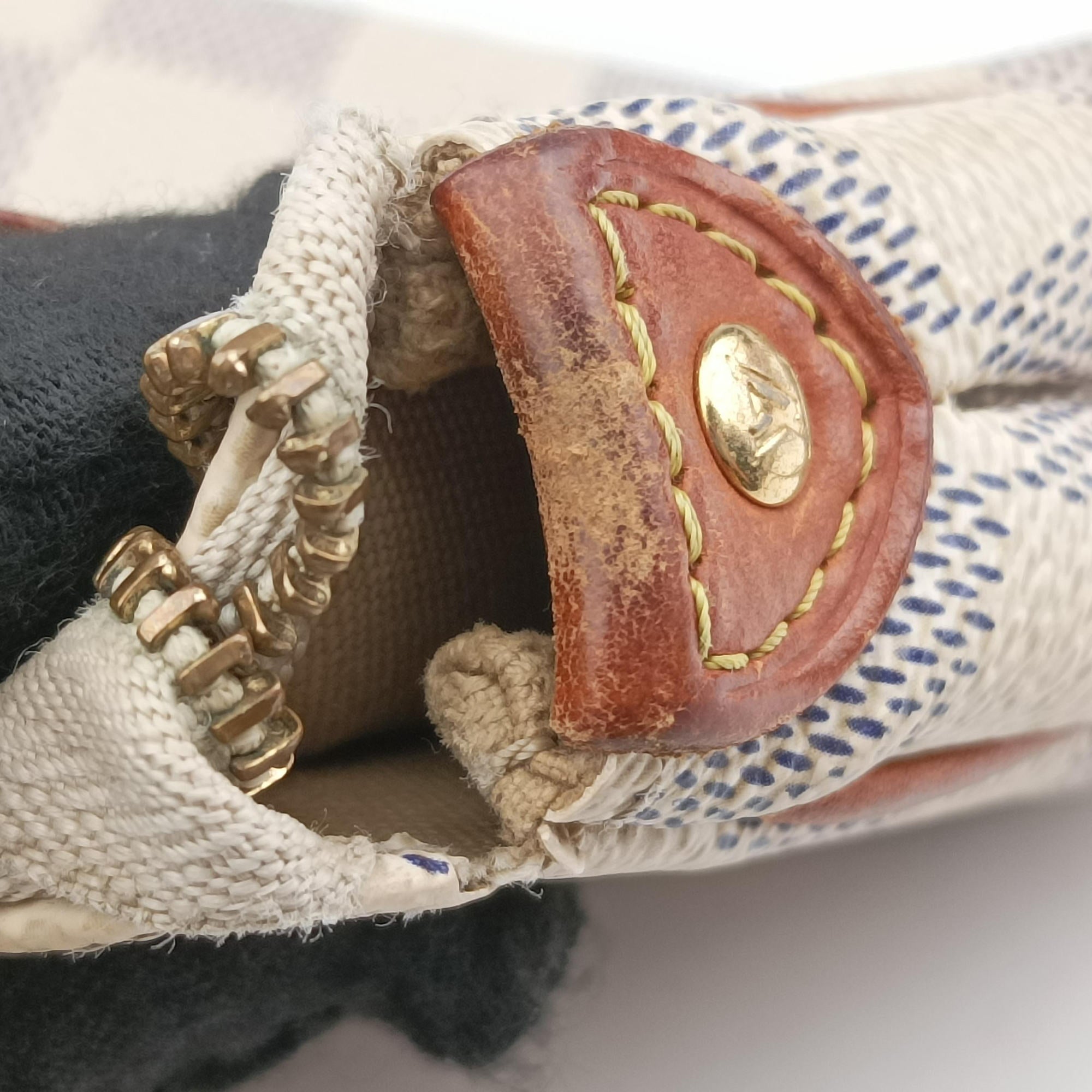 Secondhand Louis Vuitton EVA AZUR Damier Canvas N55214 shoulderbag | stylenewstar