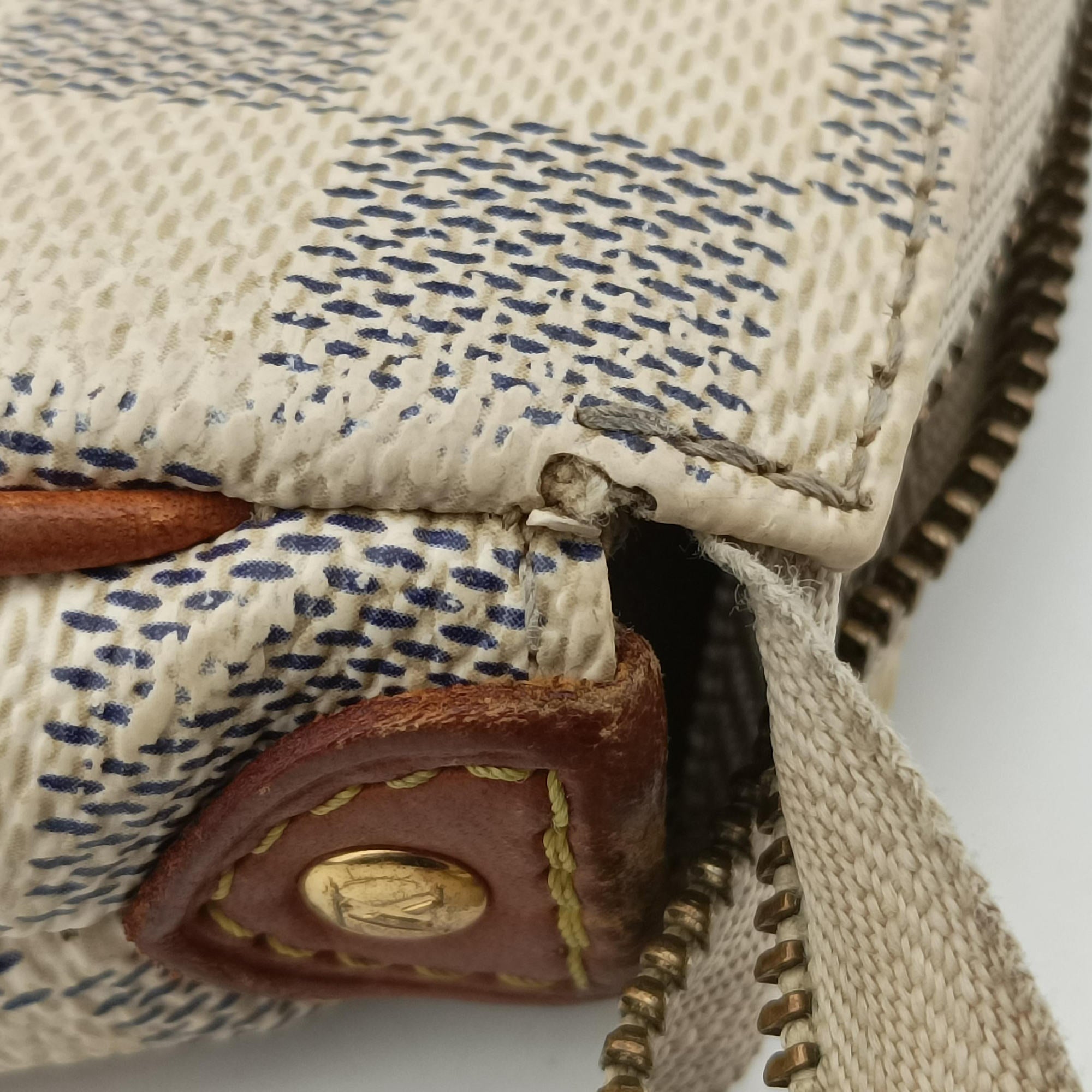 Secondhand Louis Vuitton EVA AZUR Damier Canvas N55214 shoulderbag | stylenewstar