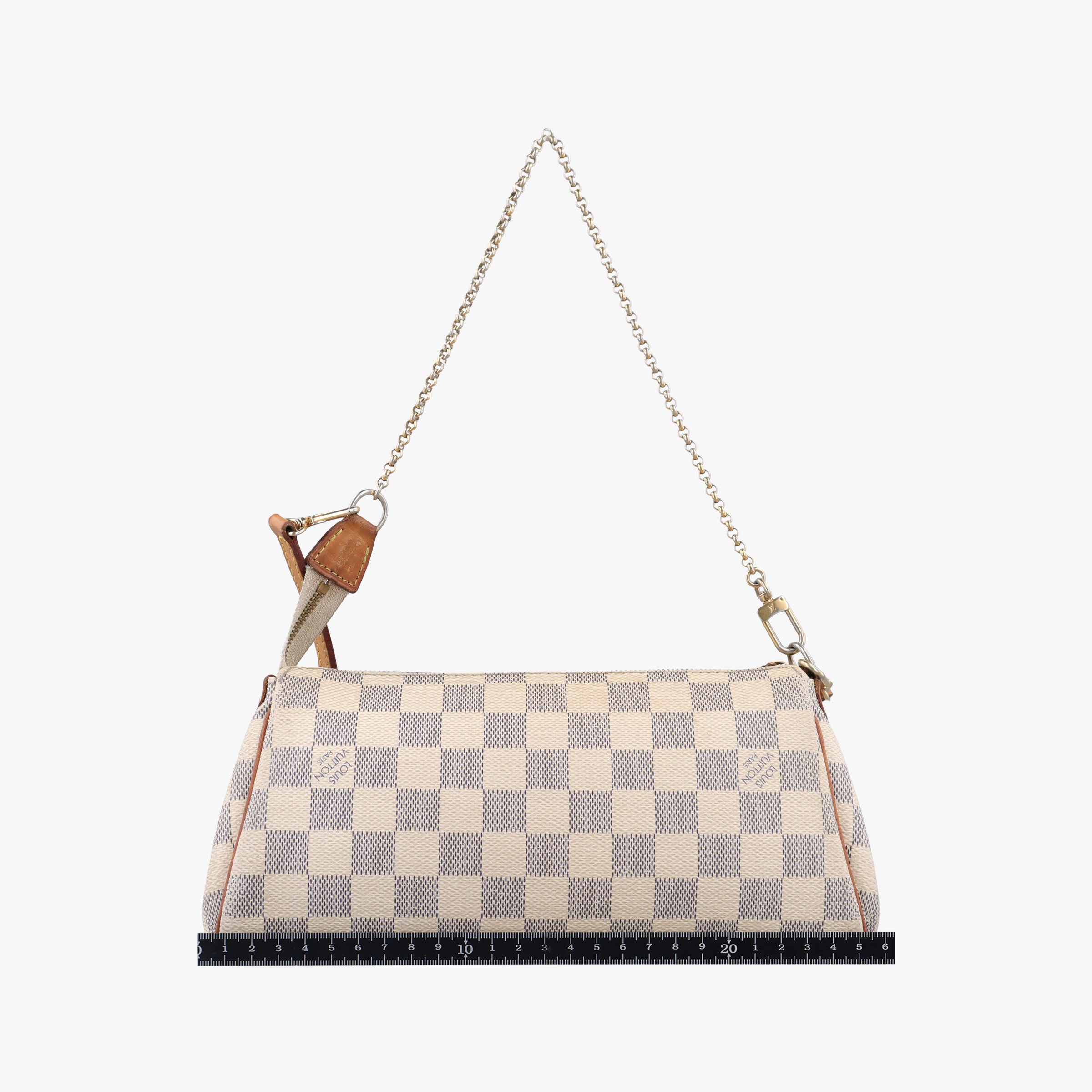 Secondhand Louis Vuitton EVA AZUR Damier Canvas N55214 shoulderbag | stylenewstar