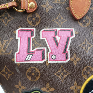Pre-owned Louis Vuitton Neverfull MM brown×multi Monogram Canvas M43988 shoulderbag | stylenewstar