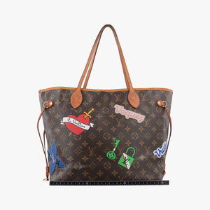 Pre-owned Louis Vuitton Neverfull MM brown×multi Monogram Canvas M43988 shoulderbag | stylenewstar