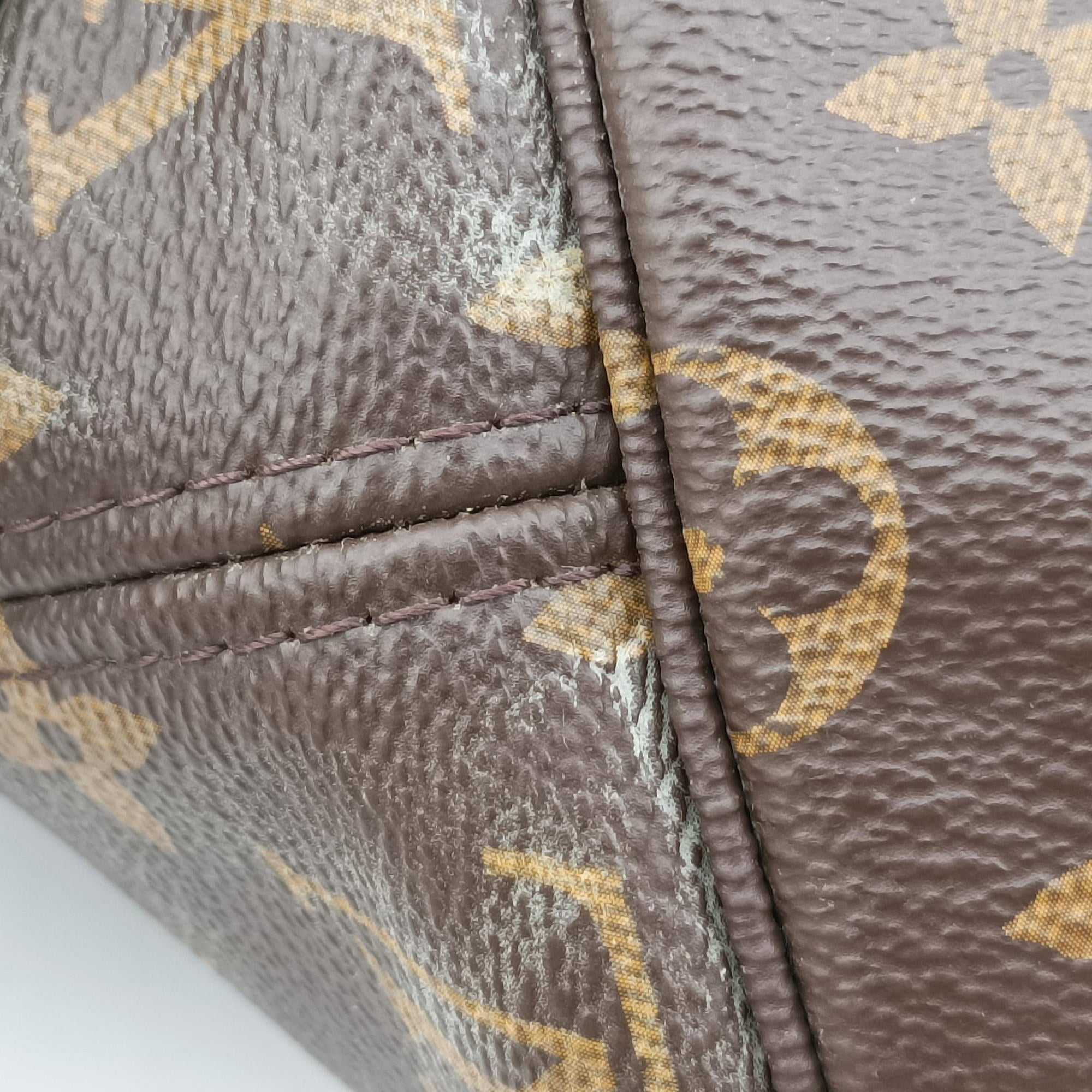 Pre-owned Louis Vuitton Neverfull MM brown×multi Monogram Canvas M43988 shoulderbag | stylenewstar