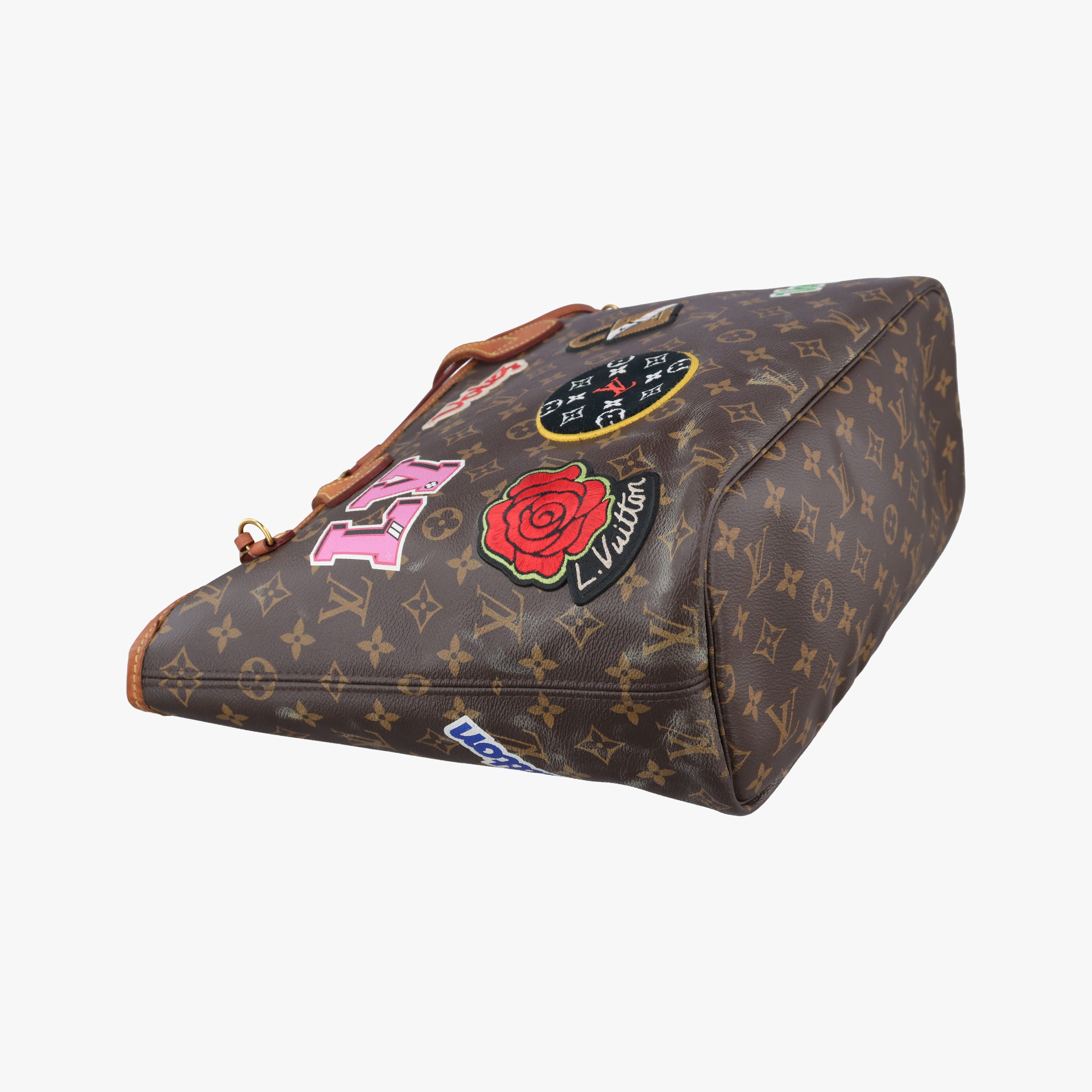 Pre-owned Louis Vuitton Neverfull MM brown×multi Monogram Canvas M43988 shoulderbag | stylenewstar