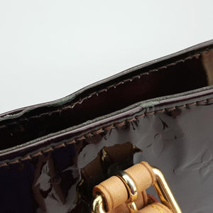Pre-owned Louis Vuitton Brentwood AMARANTE Vernis M91994 shoulderbag | stylenewstar