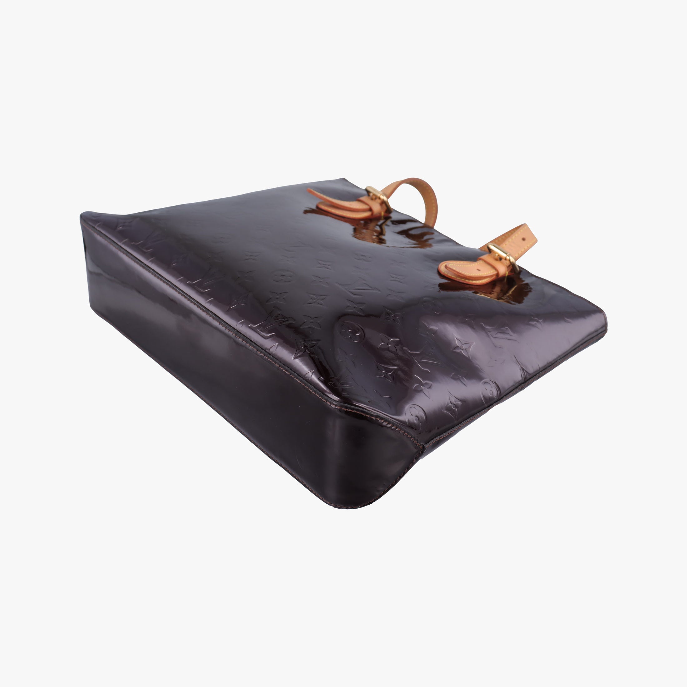 Pre-owned Louis Vuitton Brentwood AMARANTE Vernis M91994 shoulderbag | stylenewstar