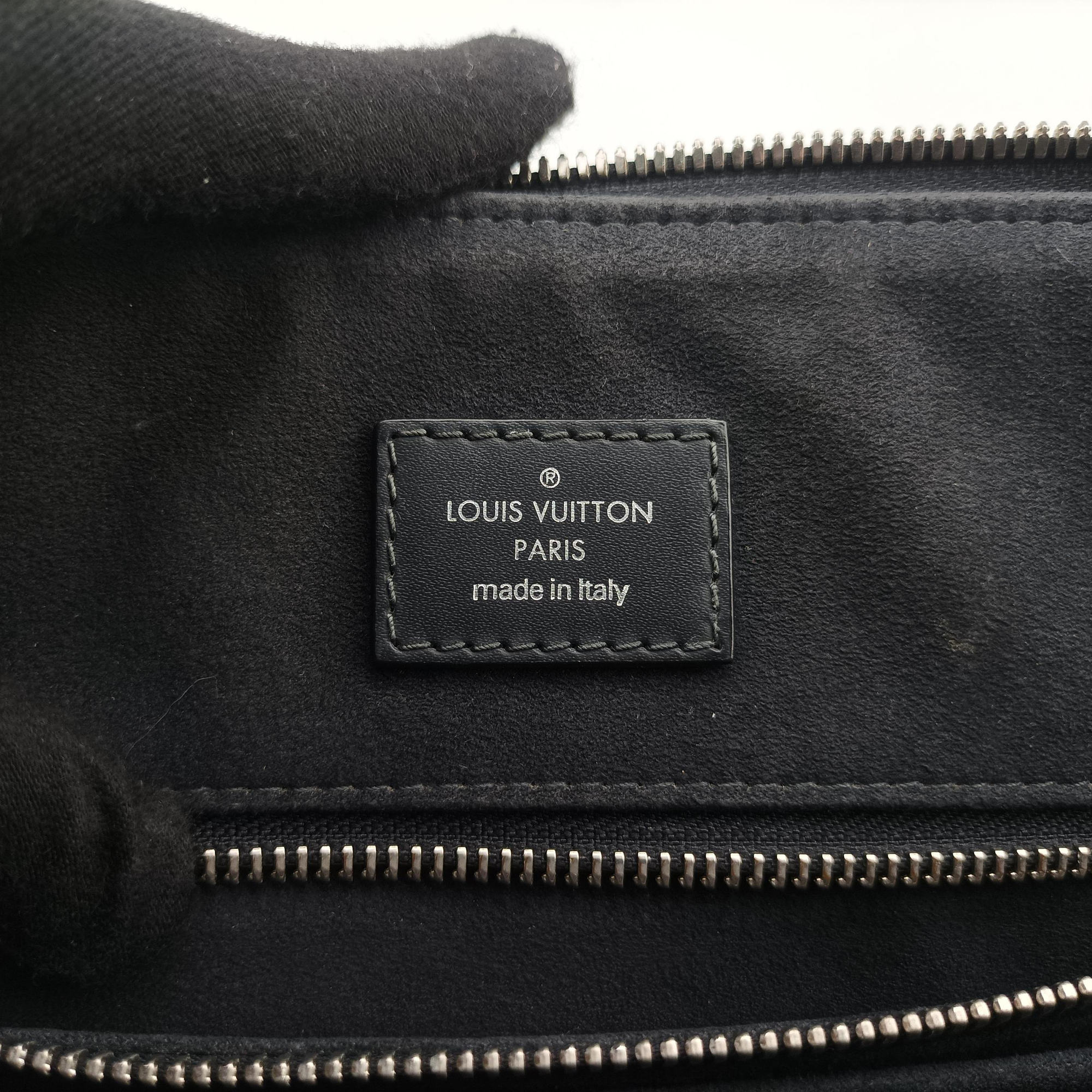 Pre-owned Louis Vuitton Greenwich Noir Damier Cobalt N41351 handbag | stylenewstar