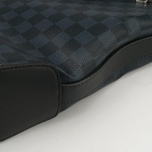 Pre-owned Louis Vuitton Greenwich Noir Damier Cobalt N41351 handbag | stylenewstar