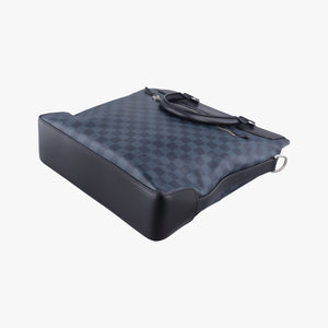 Pre-owned Louis Vuitton Greenwich Noir Damier Cobalt N41351 handbag | stylenewstar