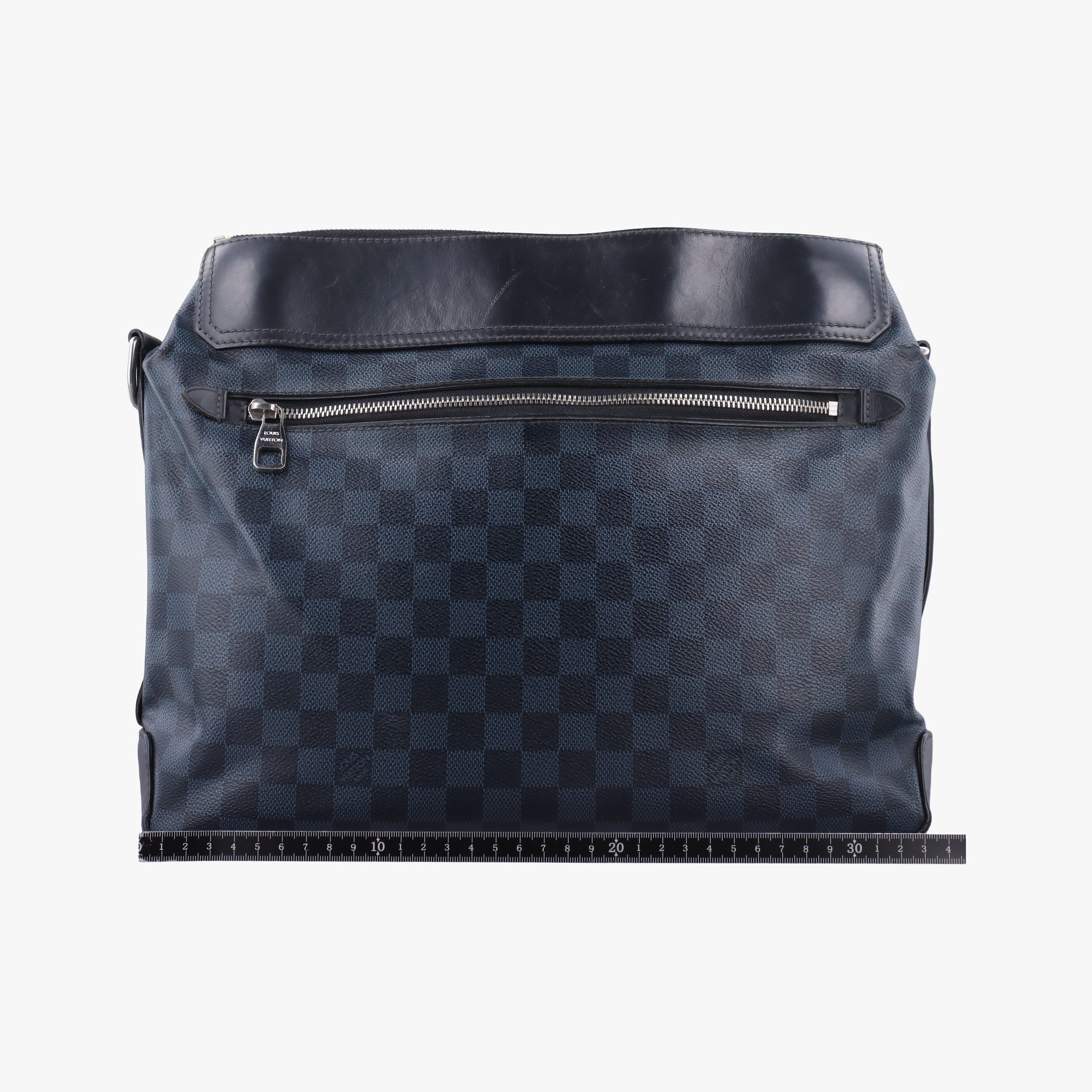 Secondhand Louis Vuitton Messenger Greenwich Navy×Noir Damier Cobalt N41348 shoulderbag | stylenewstar