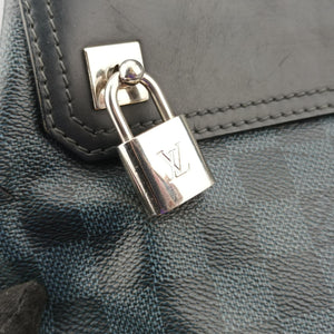 Secondhand Louis Vuitton Messenger Greenwich Navy×Noir Damier Cobalt N41348 shoulderbag | stylenewstar
