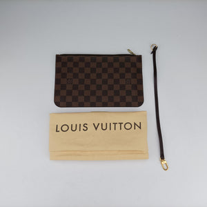Pre-owned Louis Vuitton NEVERFULL MM EBENE Damier Canvas N51105 shoulderbag | stylenewstar