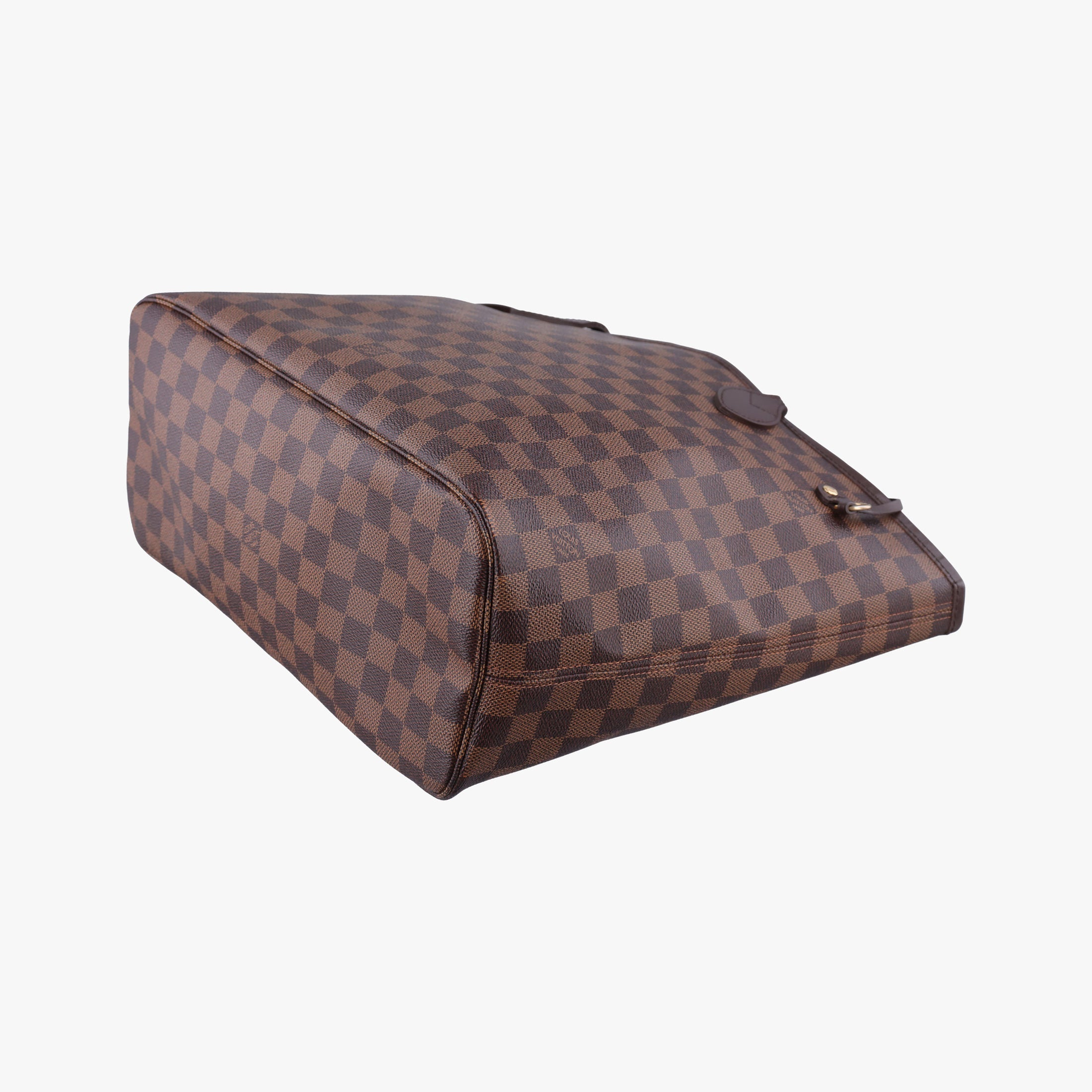 Pre-owned Louis Vuitton NEVERFULL MM EBENE Damier Canvas N51105 shoulderbag | stylenewstar
