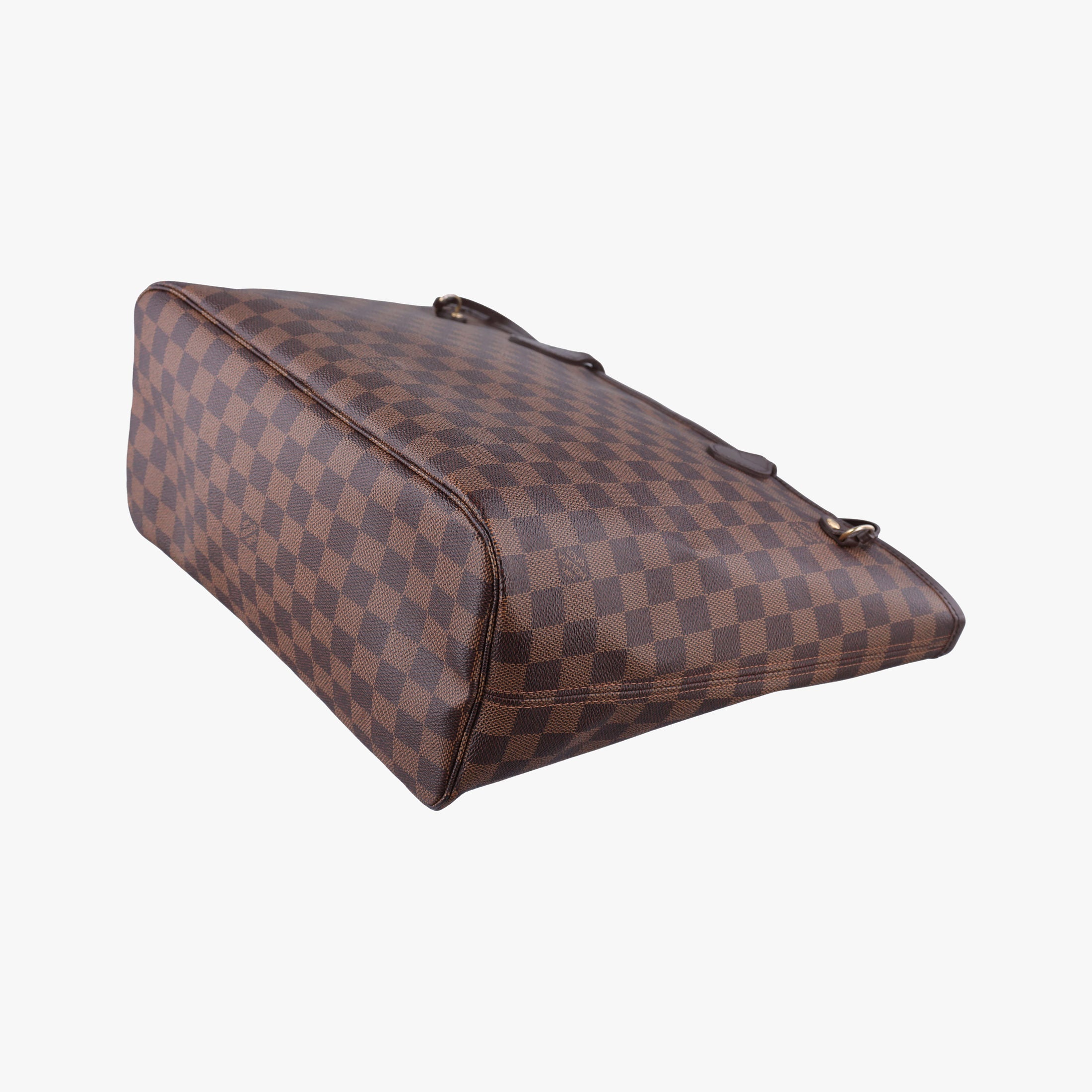 Pre-owned Louis Vuitton NEVERFULL MM EBENE Damier Canvas N51105 shoulderbag | stylenewstar