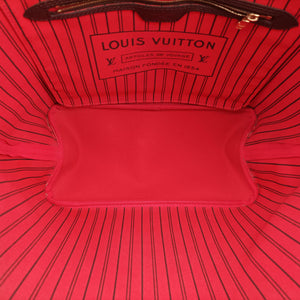 Pre-owned Louis Vuitton NEVERFULL MM EBENE Damier Canvas N51105 shoulderbag | stylenewstar