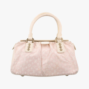Pre-owned Louis Vuitton Trapeze PM RosePink Monogram Mini Lin	Canvas × Leather M40062 handbag | stylenewstar