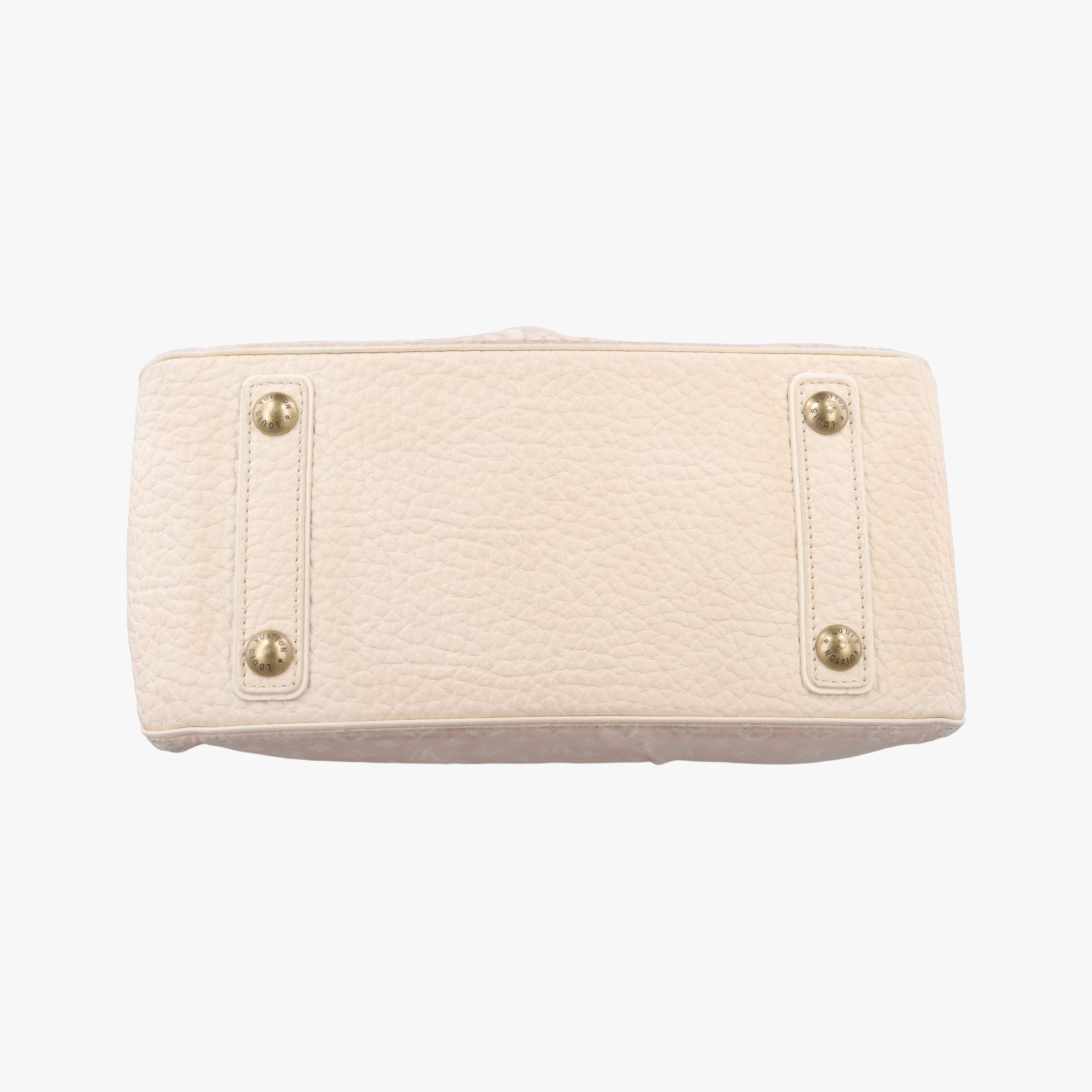 Pre-owned Louis Vuitton Trapeze PM RosePink Monogram Mini Lin	Canvas × Leather M40062 handbag | stylenewstar