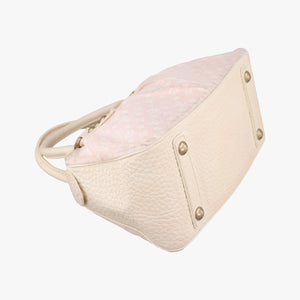 Pre-owned Louis Vuitton Trapeze PM RosePink Monogram Mini Lin	Canvas × Leather M40062 handbag | stylenewstar