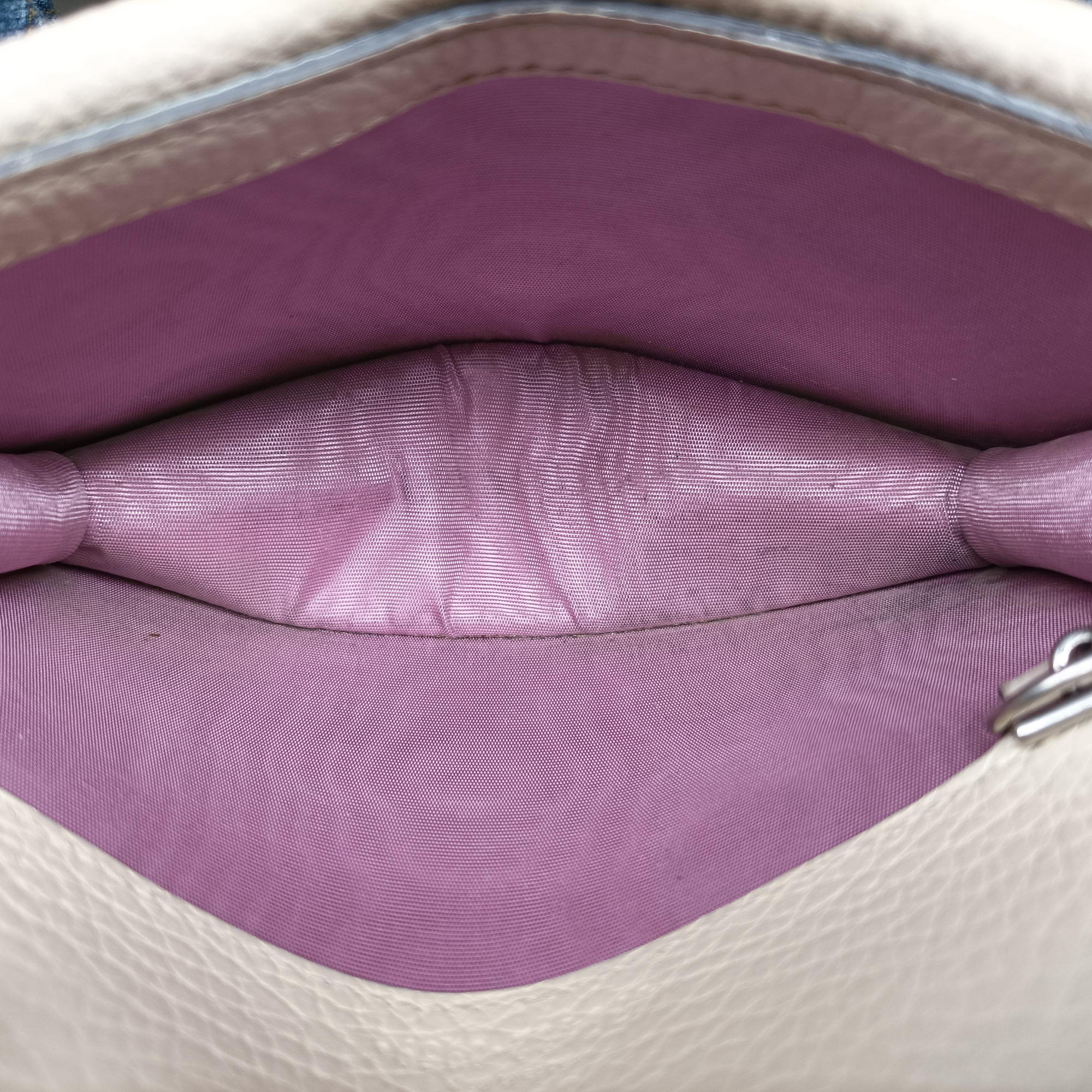 Pre-owned Gucci Dionysus White Leather 476432 shoulderbag | stylenewstar