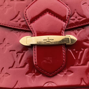 Secondhand Louis Vuitton Bellflower PM Pomme d'Amour Vernis M91728 shoulderbag | stylenewstar