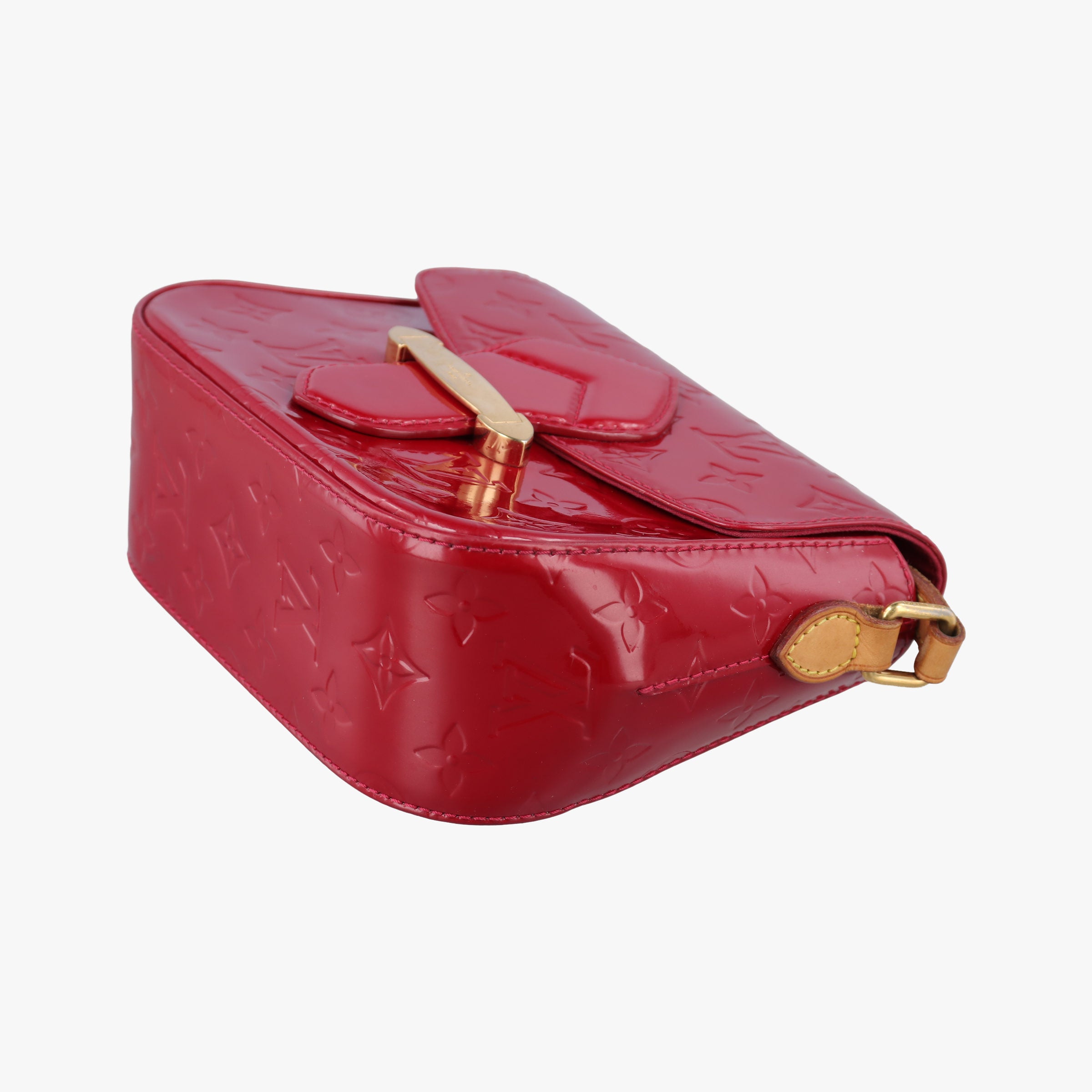 Secondhand Louis Vuitton Bellflower PM Pomme d'Amour Vernis M91728 shoulderbag | stylenewstar