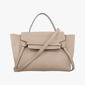 Secondhand Celine Belt Mini Beige Leather  shoulderbag | stylenewstar