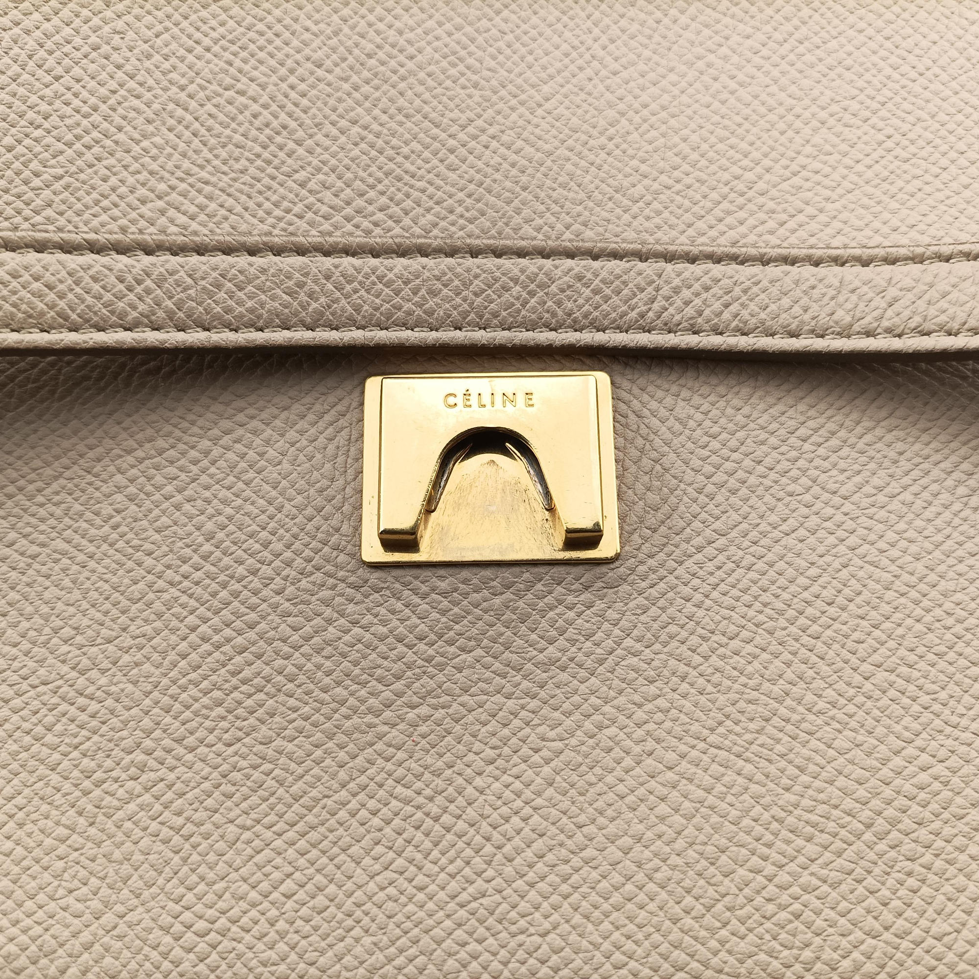 Secondhand Celine Belt Mini Beige Leather  shoulderbag | stylenewstar