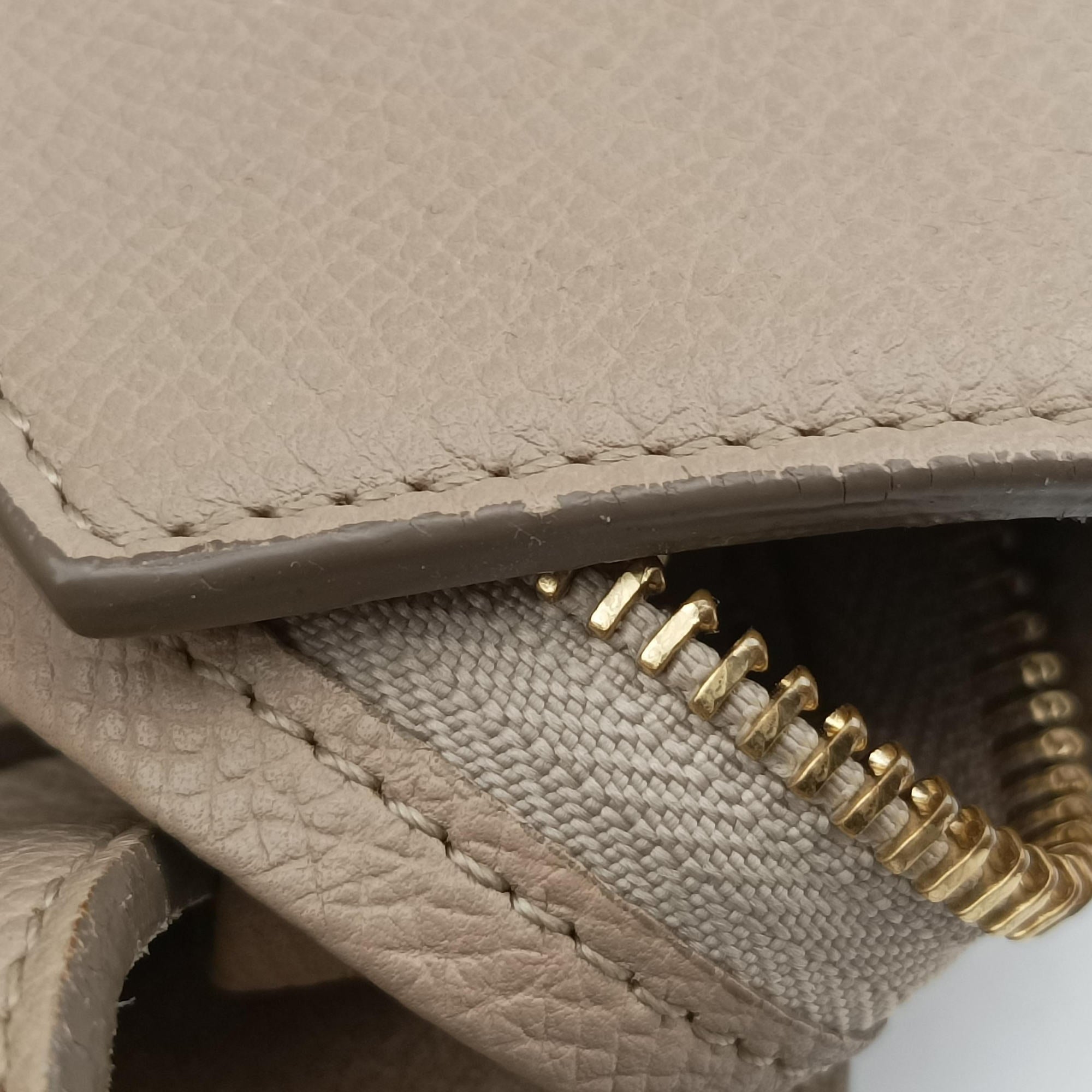 Secondhand Celine Belt Mini Beige Leather  shoulderbag | stylenewstar