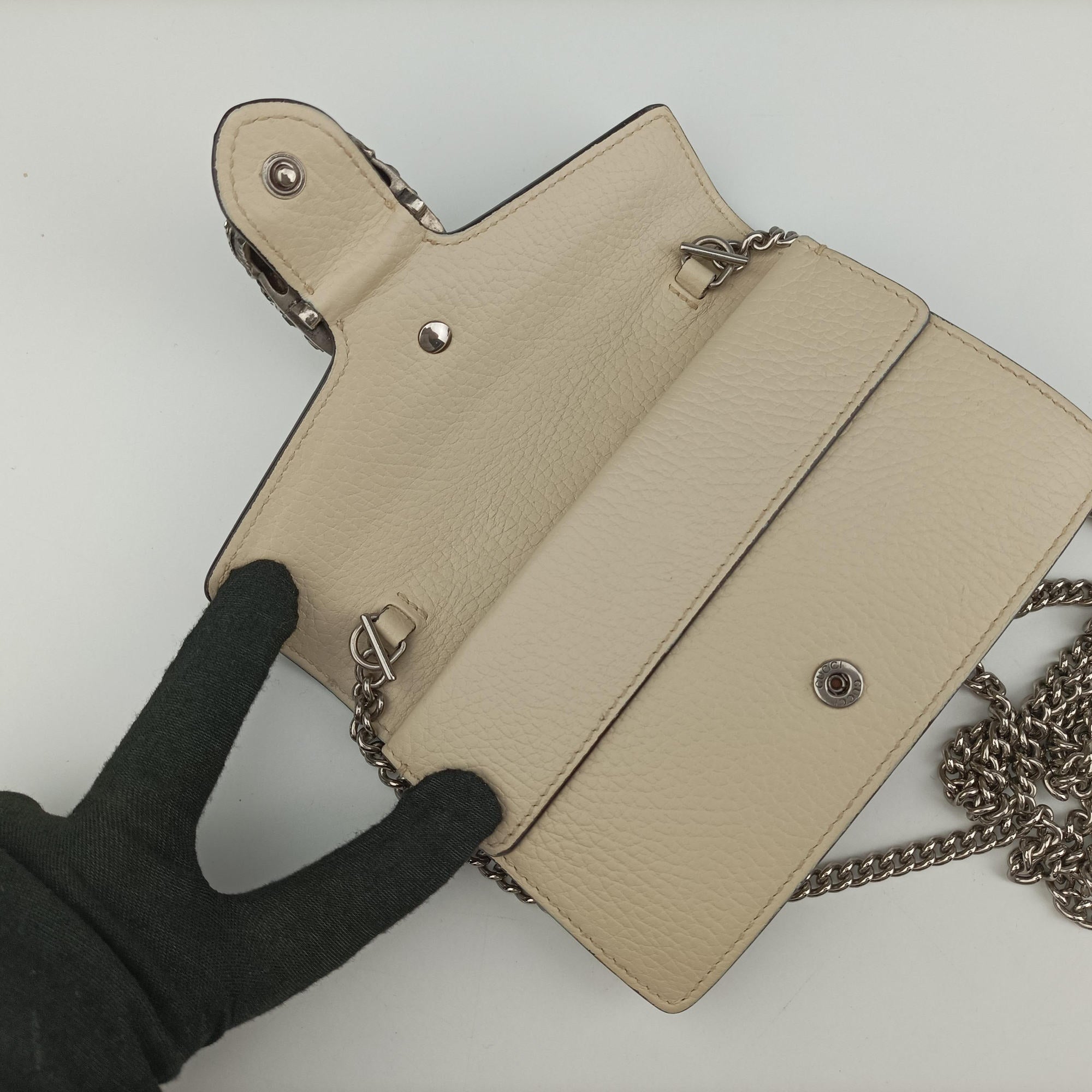 Vintage Gucci Dionysus White Leather 476432 shoulderbag | stylenewstar