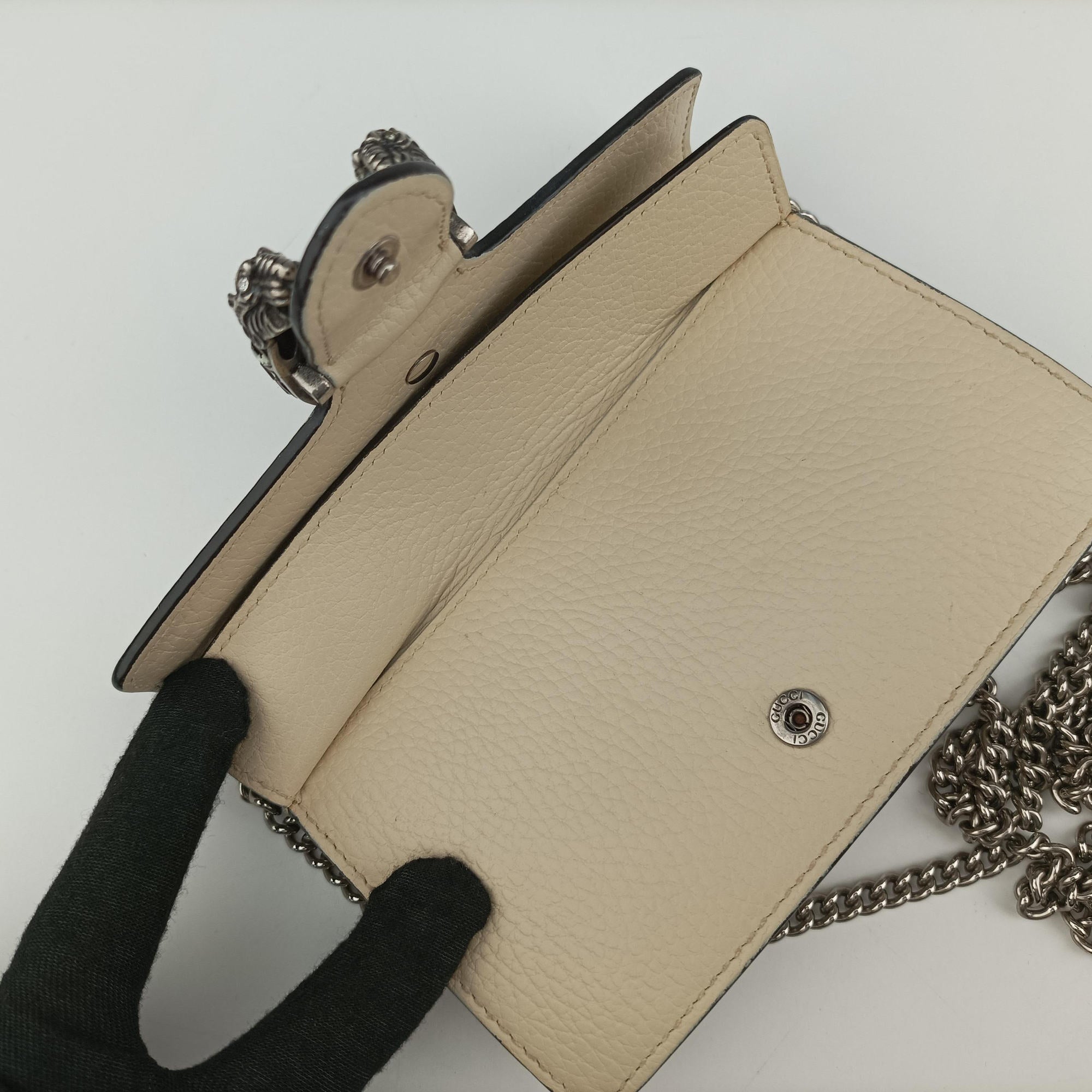 Vintage Gucci Dionysus White Leather 476432 shoulderbag | stylenewstar