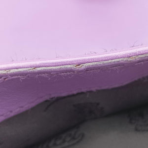Pre-owned Gucci new jackie Purple Leather 219704 shoulderbag | stylenewstar