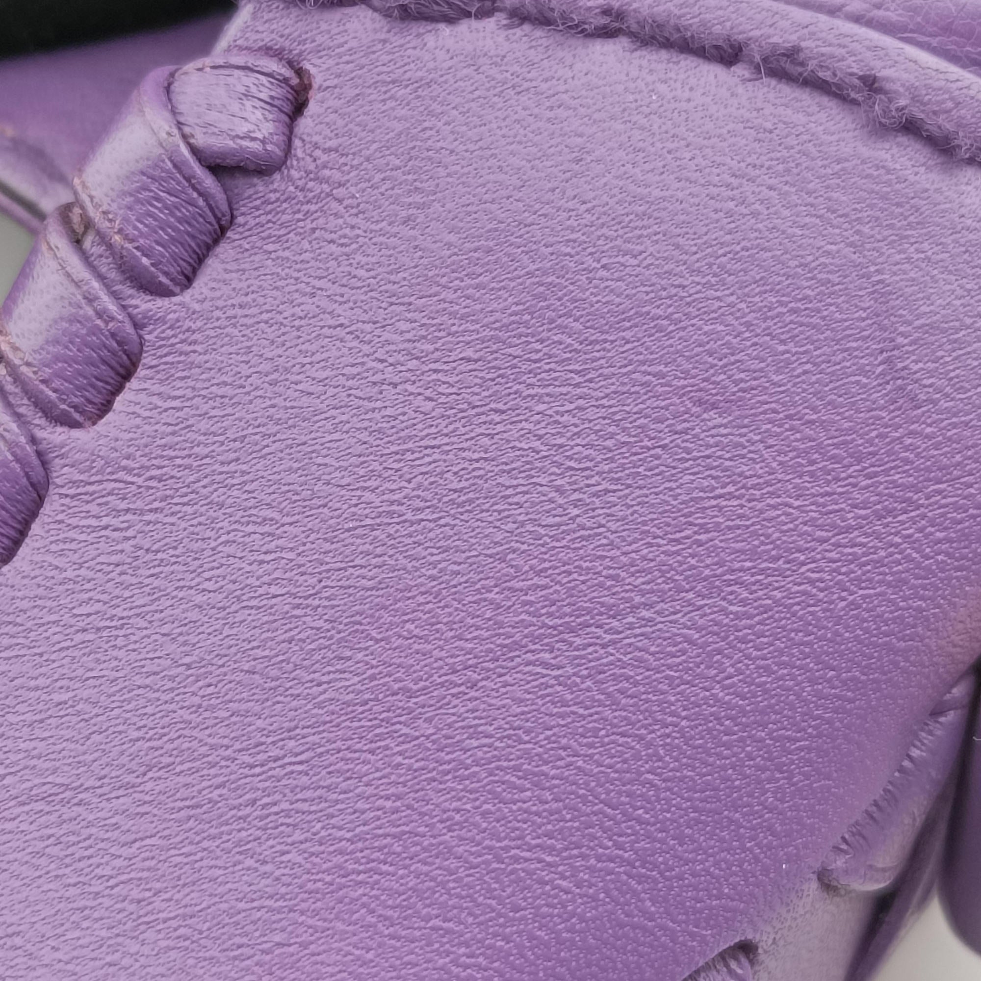 Pre-owned Gucci new jackie Purple Leather 219704 shoulderbag | stylenewstar