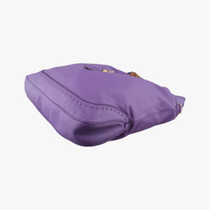 Pre-owned Gucci new jackie Purple Leather 219704 shoulderbag | stylenewstar