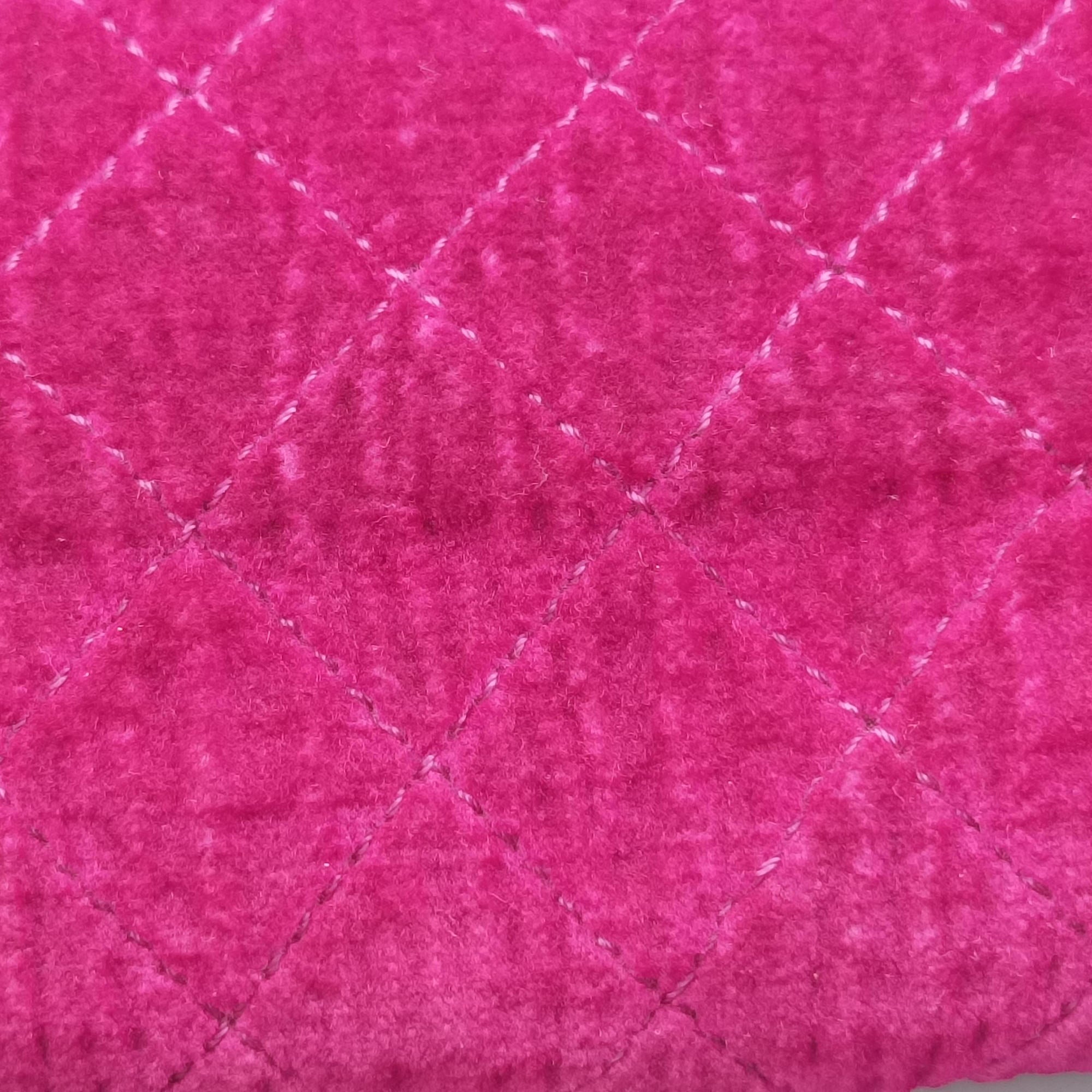 Secondhand Chanel BOY CHANEL Rose velour A67416 shoulderbag | stylenewstar
