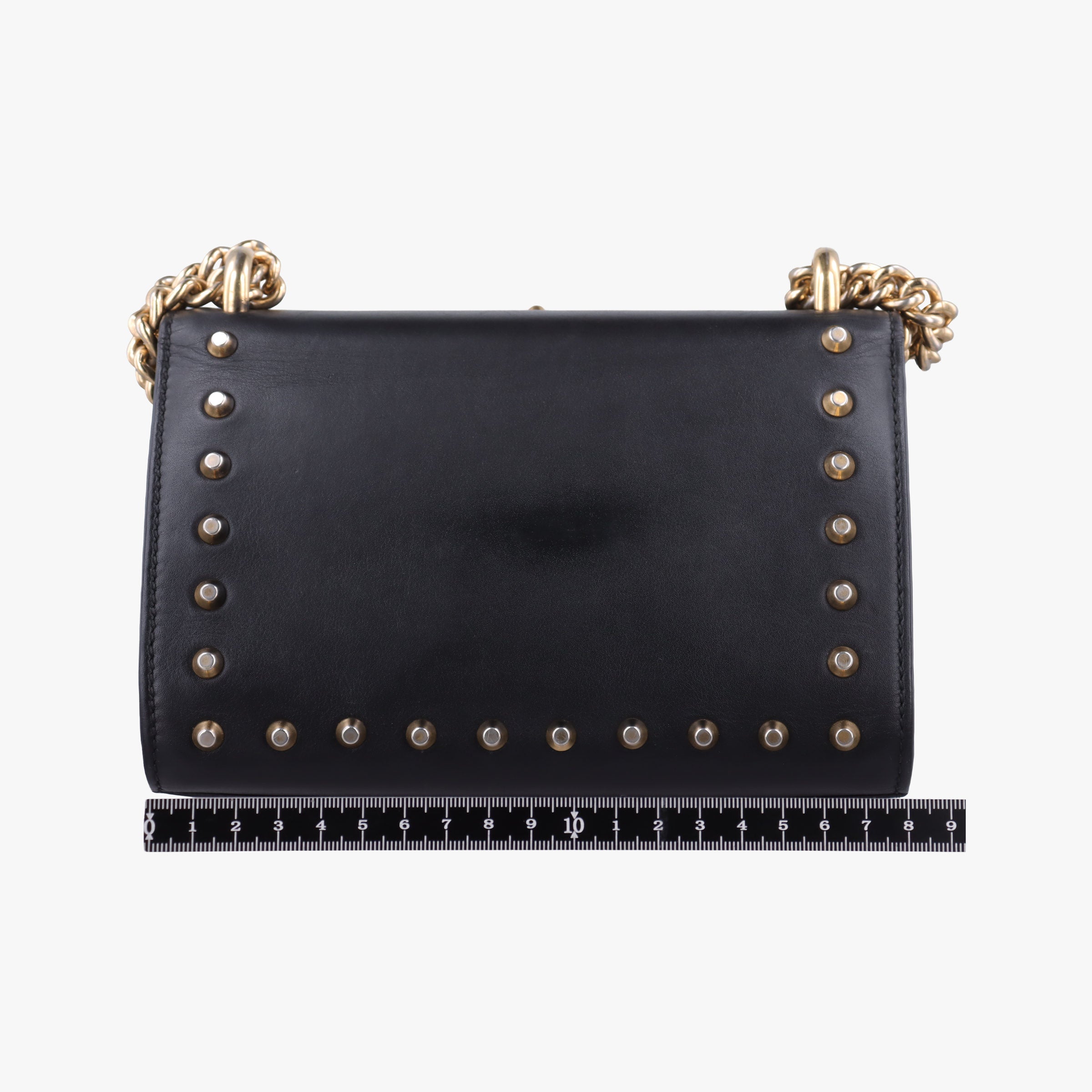 Pre-owned Gucci Padlock Black Leather 432182 shoulderbag | stylenewstar