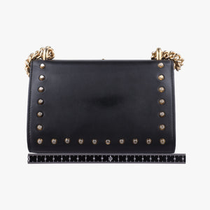 Pre-owned Gucci Padlock Black Leather 432182 shoulderbag | stylenewstar