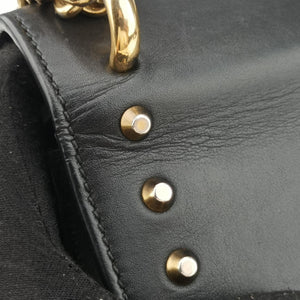 Pre-owned Gucci Padlock Black Leather 432182 shoulderbag | stylenewstar