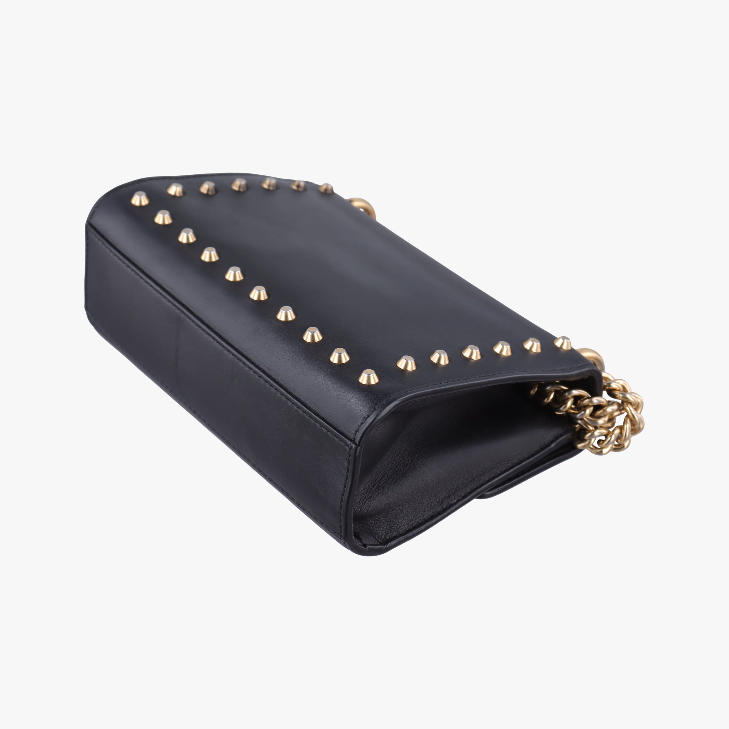 Pre-owned Gucci Padlock Black Leather 432182 shoulderbag | stylenewstar