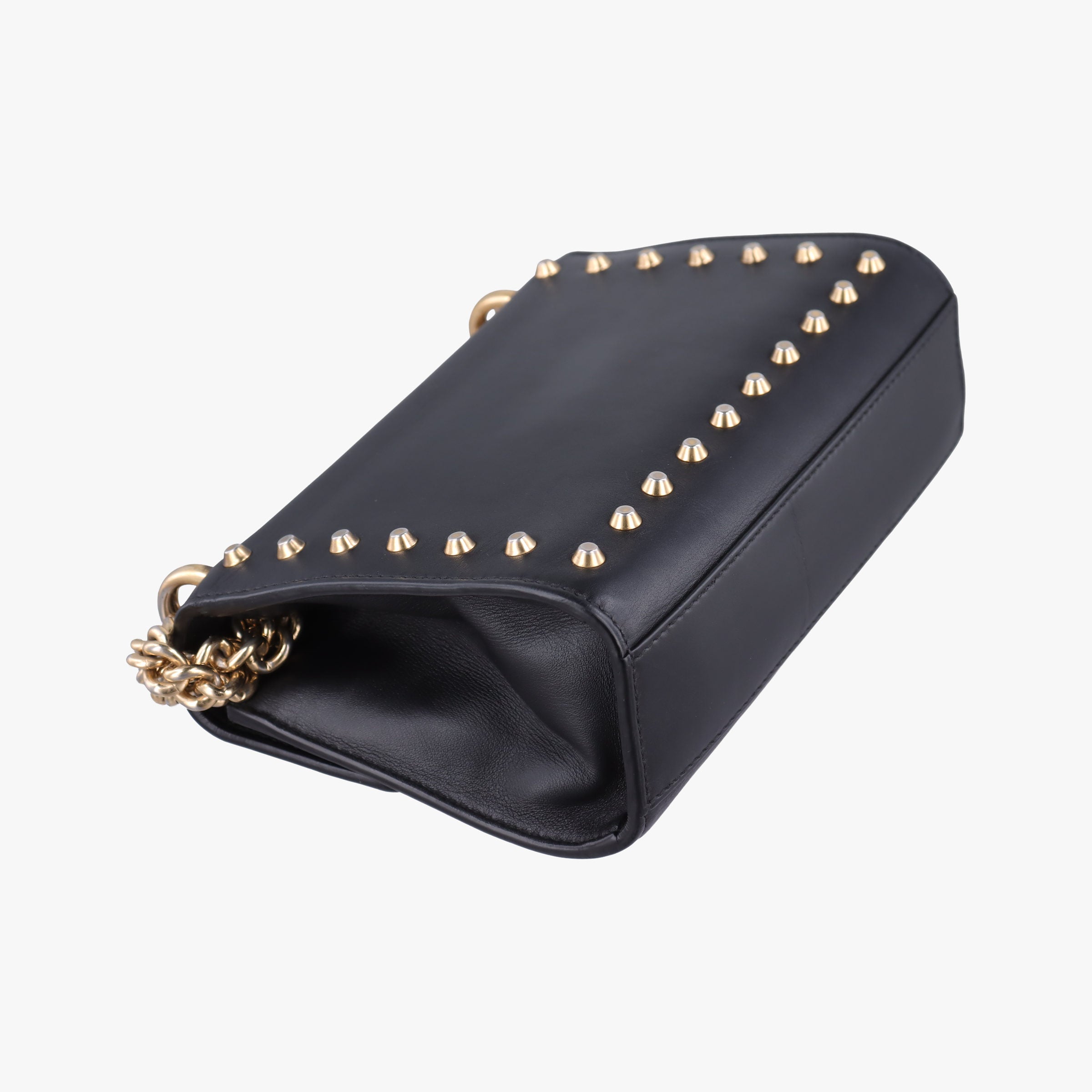 Pre-owned Gucci Padlock Black Leather 432182 shoulderbag | stylenewstar