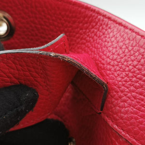 Vintage Gucci Bamboo Shopper Red×Orange Leather 323660 shoulderbag | stylenewstar
