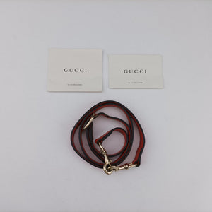 Vintage Gucci Bamboo Shopper Red×Orange Leather 323660 shoulderbag | stylenewstar