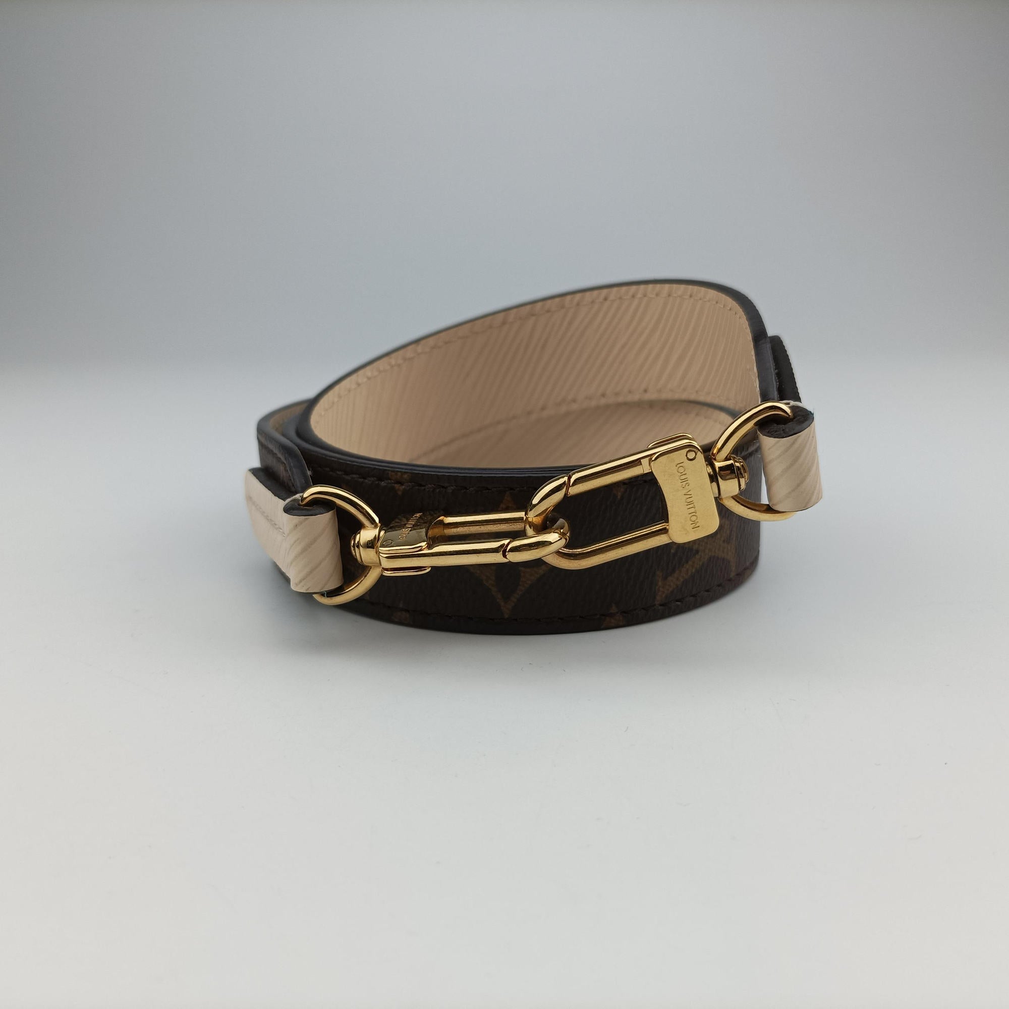 Pre-owned Louis Vuitton Spring Street PM BLACK×white×Blue Vernis×Monogram×Epi M90375 shoulderbag | stylenewstar