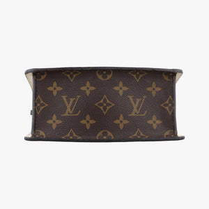 Pre-owned Louis Vuitton Spring Street PM BLACK×white×Blue Vernis×Monogram×Epi M90375 shoulderbag | stylenewstar