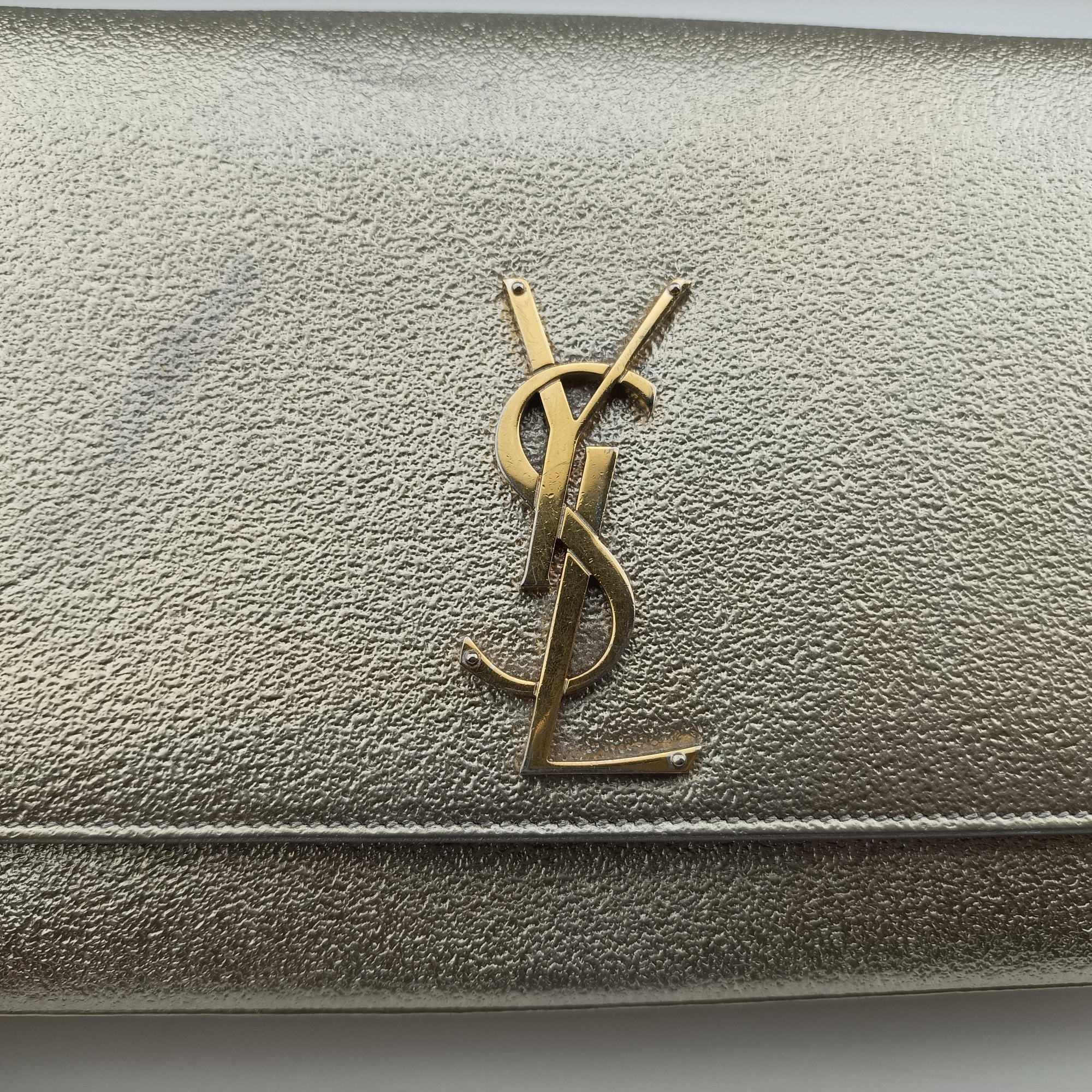 Secondhand Yves Saint Laurent KATE Golden Leather 364021 shoulderbag | stylenewstar