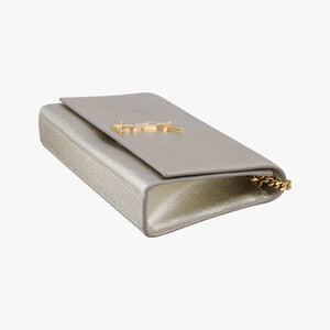 Secondhand Yves Saint Laurent KATE Golden Leather 364021 shoulderbag | stylenewstar