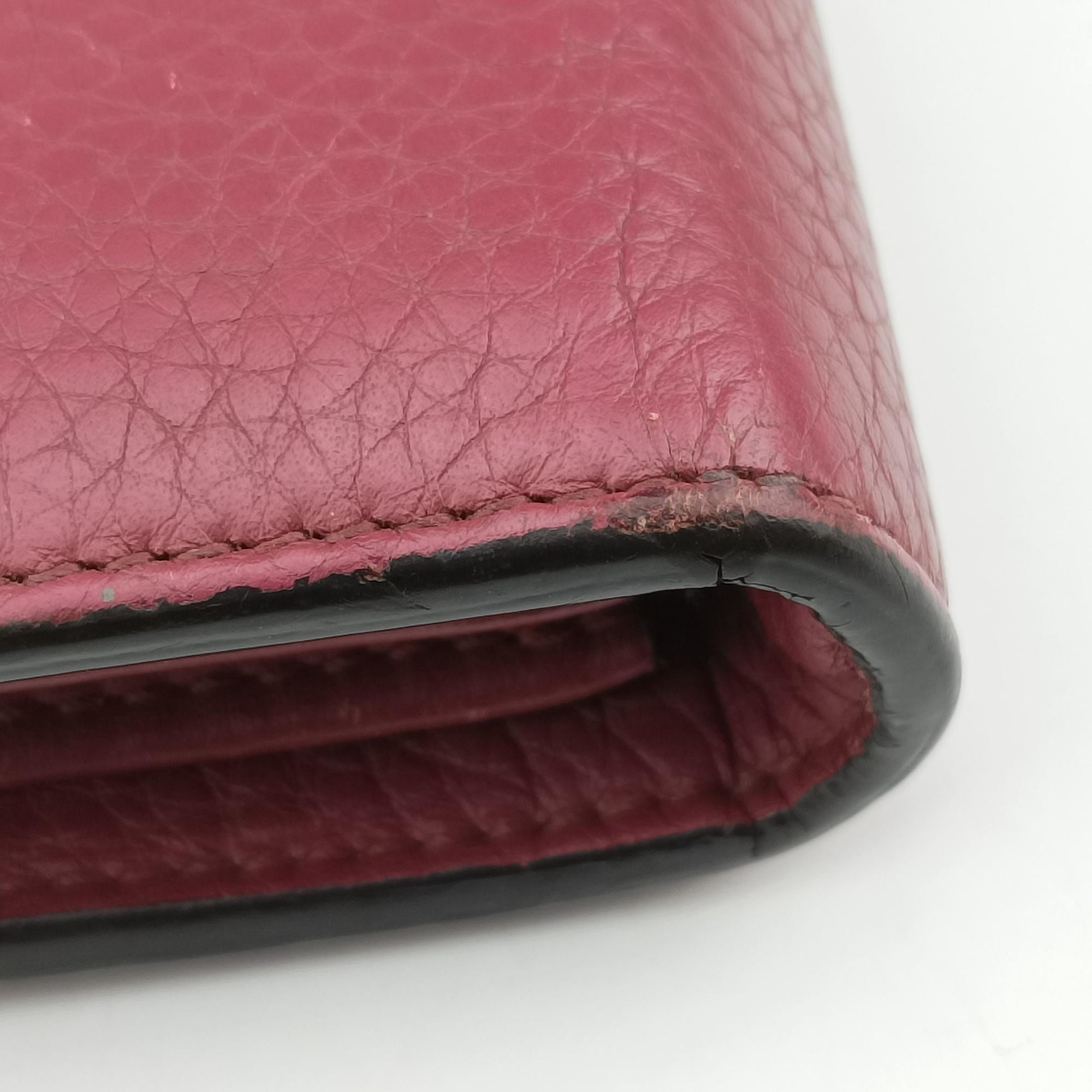 Vintage Gucci GG Marmont Purple Leather 401232 shoulderbag | stylenewstar