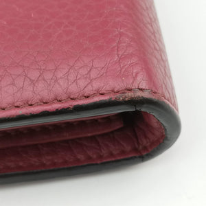 Vintage Gucci GG Marmont Purple Leather 401232 shoulderbag | stylenewstar